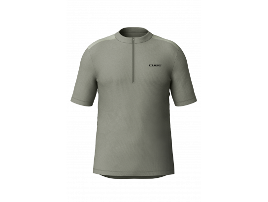 Jersey Half Zip CMPT S/S